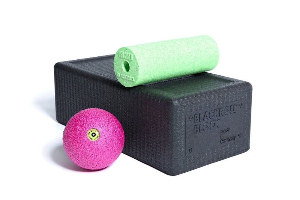 Blackroll Block Set svart/grön/rosa