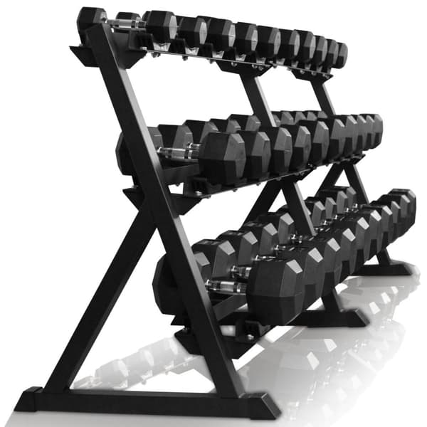 Odin 545kg Hex Set PAKETTITARJOUS (15 Istuin Käsipainot + rack)