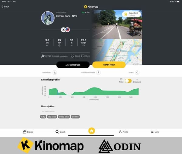 Odin B600 Motionscykel