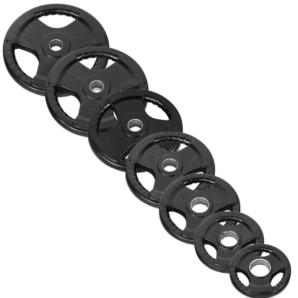 ODIN Olympic Viktskiva med Handtag Paketerbjudande 1,25-25 kg (157,5kg)