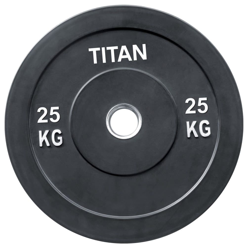 Titan BOX Crossfit Bumper Plate Viktskivor 25kg