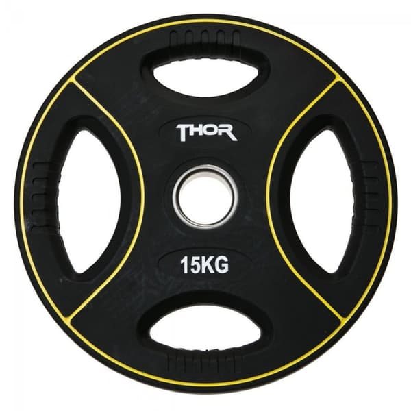 Thor Fitness Levypainot Sis. Kahvan 15kg (1Kpl)