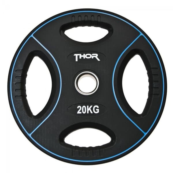 Thor Fitness Levypainot Sis. Kahvan 20kg (1Kpl)