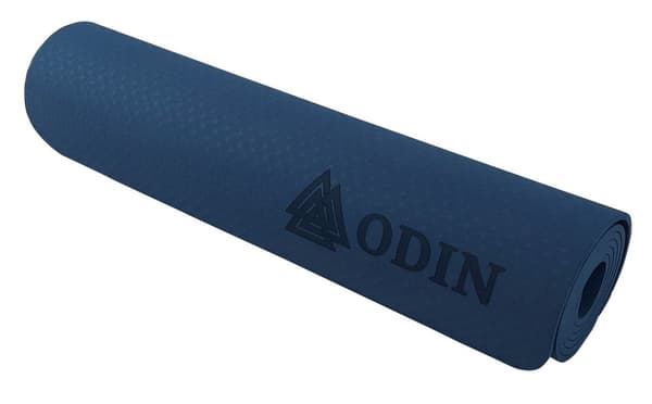 Odin TPE Yogamatte 6mm Blå