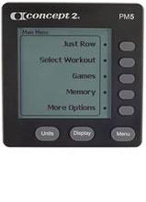 Concept2 SkiErg til Veggoppheng med PM5 monitor Svart