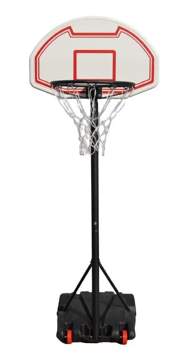 Odin Basketstander 38 cm Musta - Säädettävä fra 1,60 m Lle 2,1 m - Sisältää Jalkaterä