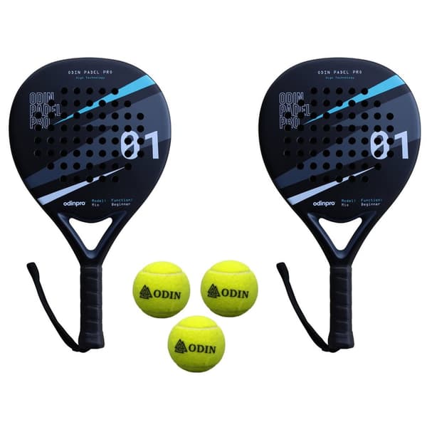 Odin Padel PACKAGE OFFERT (Odin Padel Mio Beginner+ Odin Padel Balls - 3 st.)