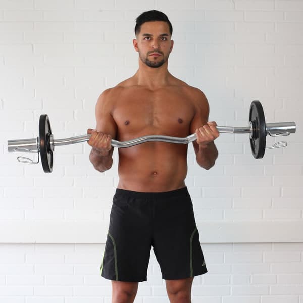 Odin Curl skivstångssats 57kg