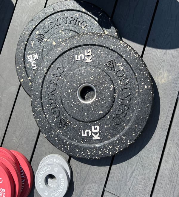 Odin High Impact Bumper Plates Vægtstangssæt 220kg