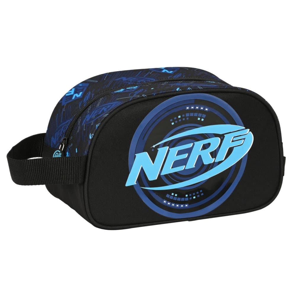 Skolnecessär Nerf Boost Svart (26 x 15 x 12 cm)