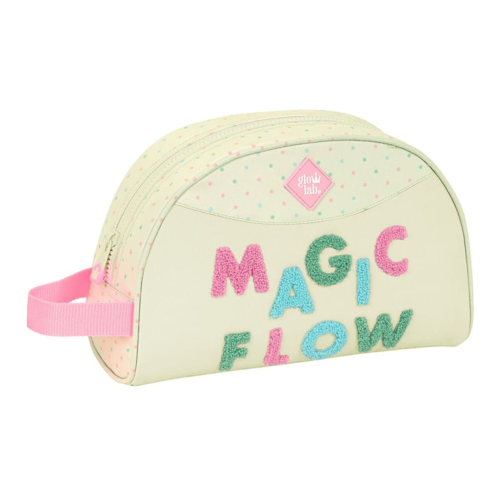 Skolnecessär Glow Lab Magic flow Beige (28 x 18 x 10 cm)