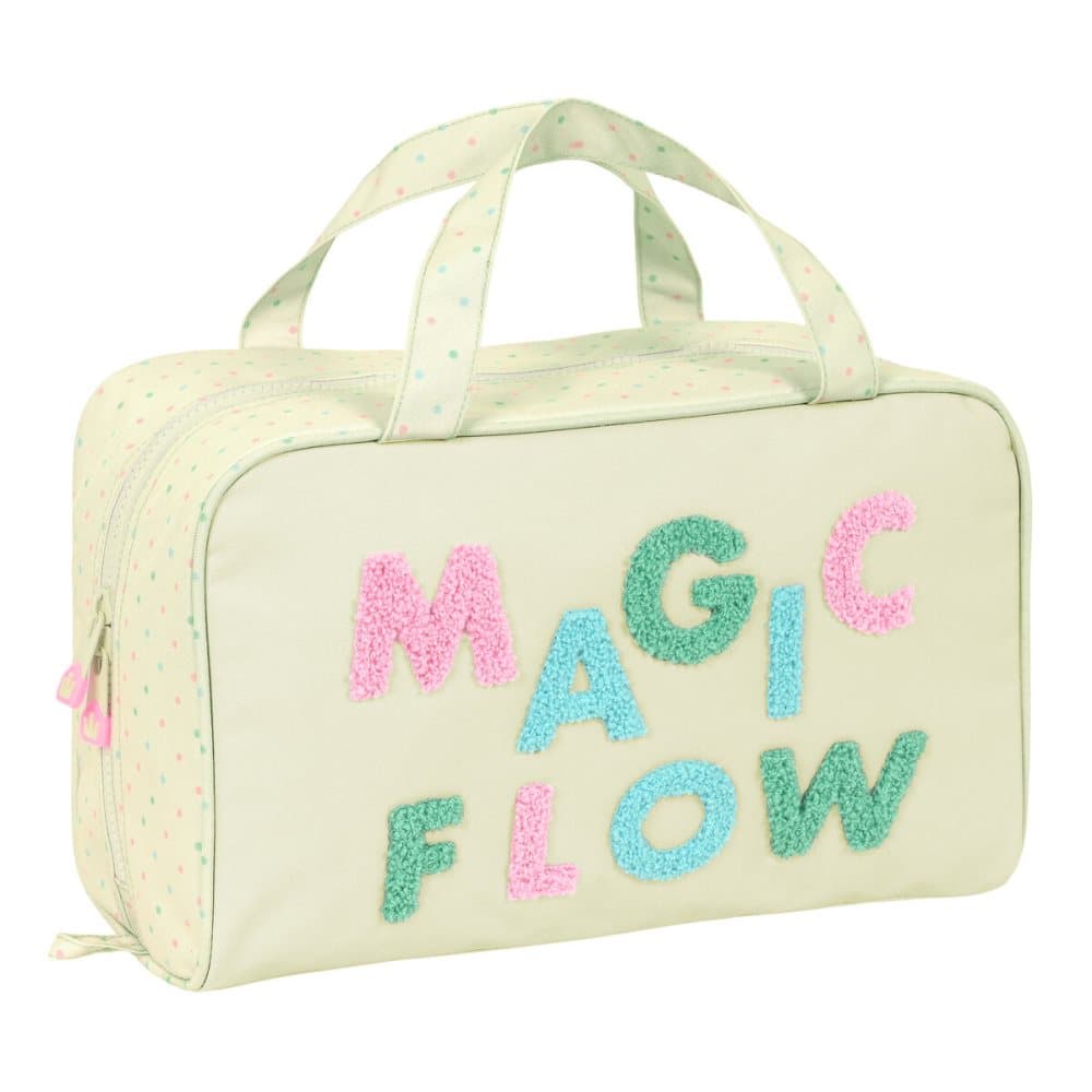 Skolnecessär Glow Lab Magic flow Beige (31 x 14 x 19 cm)