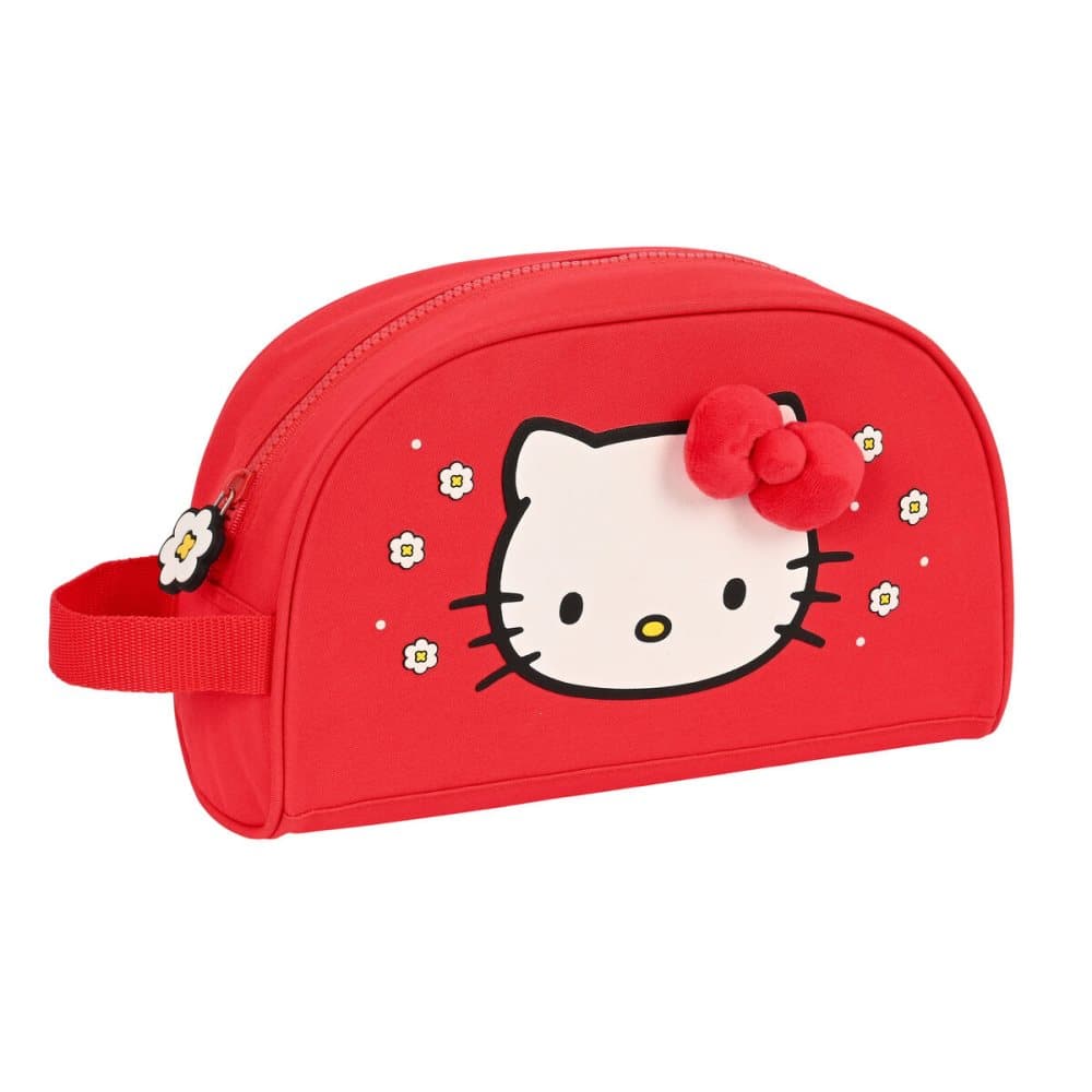 Skolnecessär Hello Kitty Spring Röd (26 x 16 x 9 cm)