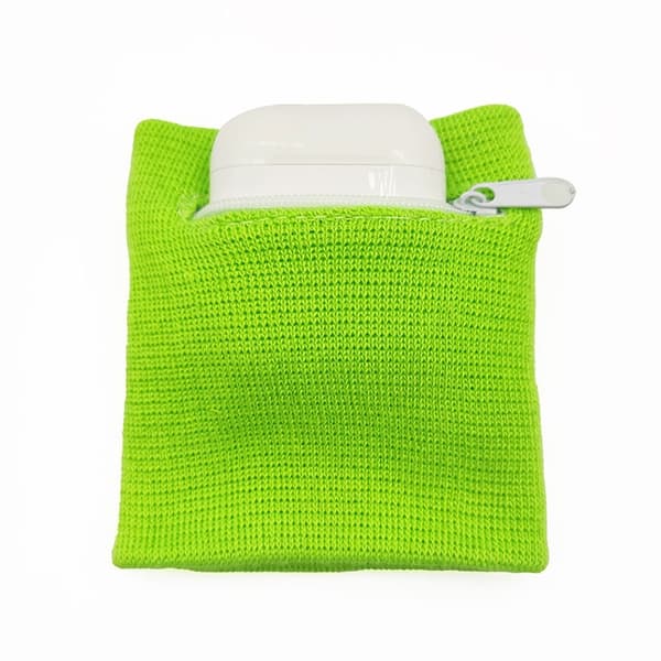 Svettarmband med ficka - Svart