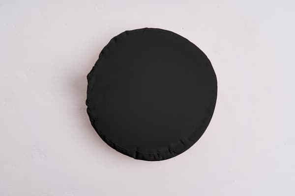 Meditationspude Simple Black RamaYoga