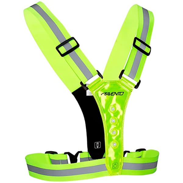 Avento Reflex Löparväst Rechargeable Led Flerfärgad