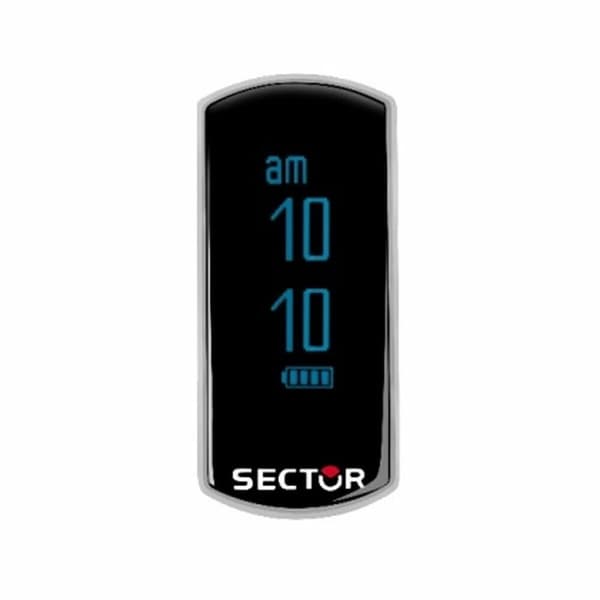 Unisex ur Sector SECTOR FIT Sort (Ø 36 mm) (Ø 31 mm) (Ø 45 mm)