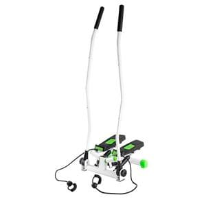 S3085 GR�N OCH VITT SLUT STEPPER MED ARMAR OCH HMS-KABLAR