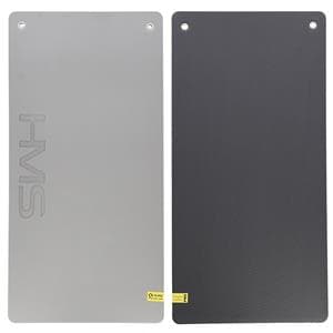 MFK07 LJUSGR?-SVART CLUB FITNESS MATTA MED H?L 120*60CM EVA 15MM HMS PREMIUM