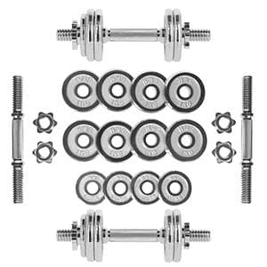 STC15 h?ndv?gte i en kuffert 2 x 7,5 KG CHROME HMS