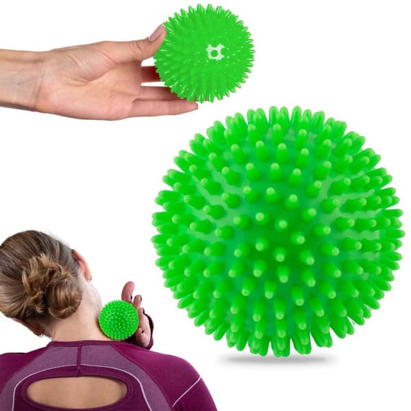 Massage- och fitnessboll 9cm NS-957 grön