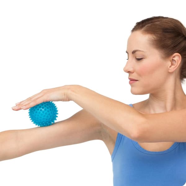 Massage- og fitnessbold 7,5cm NS-957 blå