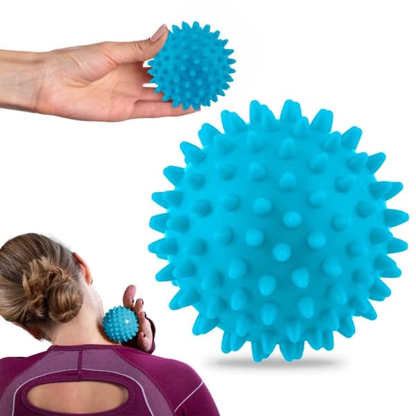 Massage- og fitnessbold 7,5cm NS-957 blå