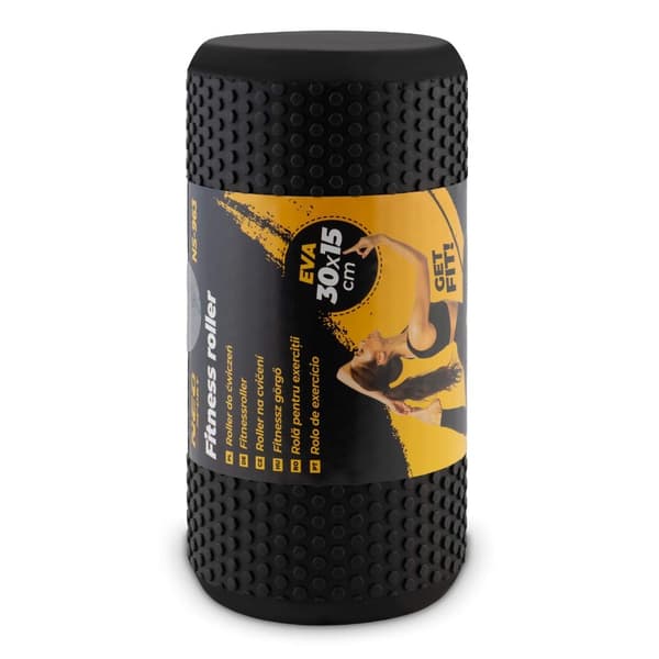 Roller EVA träningsrulle NS-963 svart