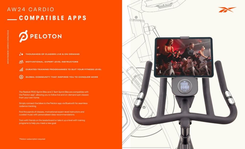 Reebok Z-Tech Sprint Bike Spinningcykel CDON