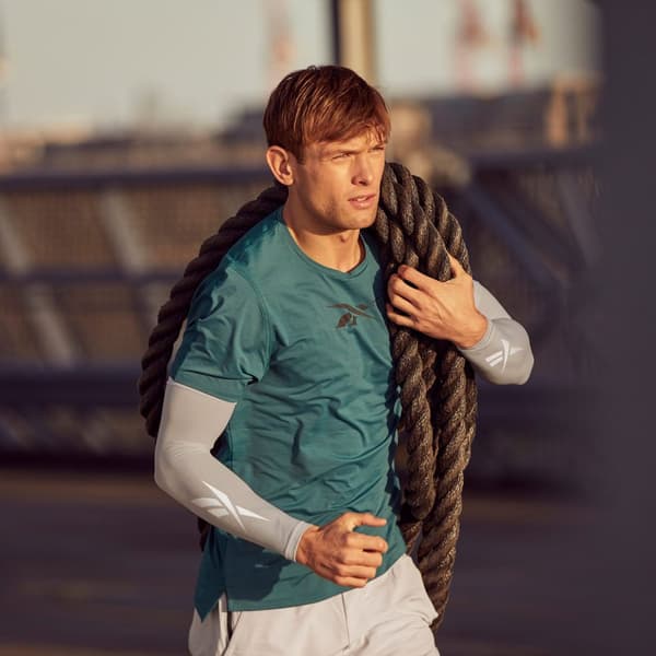 Reebok Kompresjonsarmer (2 stk) - Grå - L/XL
