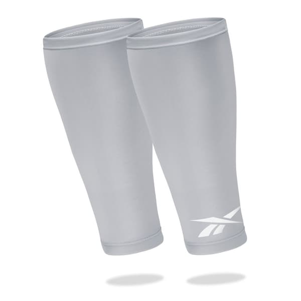 Reebok Kompresjonslegg Sleeves (2 stk) - Grå - L/XL