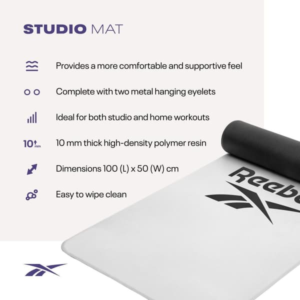 Reebok Studio Mat Træningsmåtte