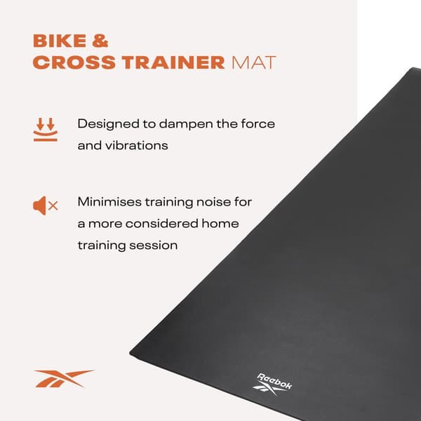 Reebok Skyddsmatta för träningsmaskin 155 x 65 cm