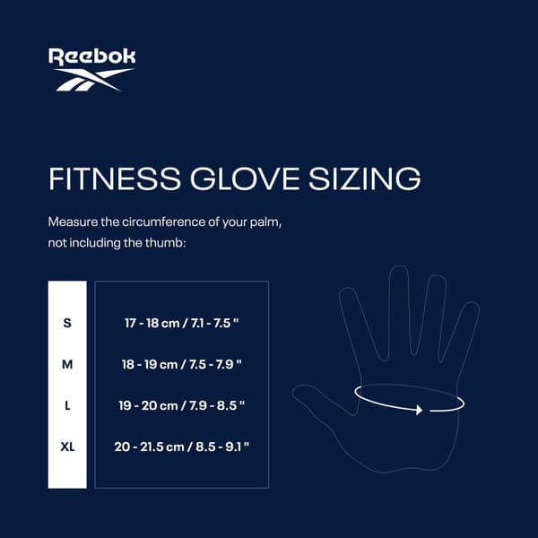 Reebok Fitness Gloves Treningshansker - Rosa M