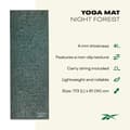 Miniatyrbilde 4 av 4: Reebok Yogamatte - 4mm - Night Forest