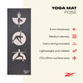 Miniatyrbilde 2 av 4: Reebok Yogamatte - 4mm - Pose