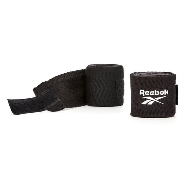 Reebok Hand Wraps (2,5 m) - Svart