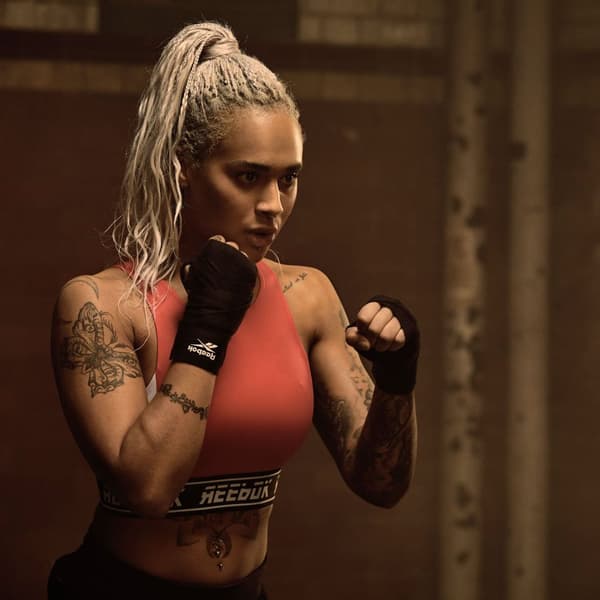 Reebok Hand Wraps (2,5 m) - Svart