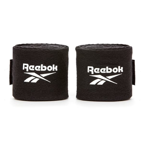Reebok Hand Wraps (2,5 m) - Svart