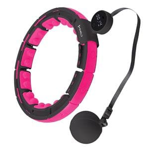 HHM16 HULA HOPPE SVART/ROSA MED MAGNETER OCH VIKT + HMS COUNTER