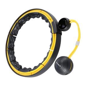 HHM21 HULA HOPPE SVART/GUL MED MAGNETER, TPE-PUBAR OCH VIKT + HMS-R�NKARE