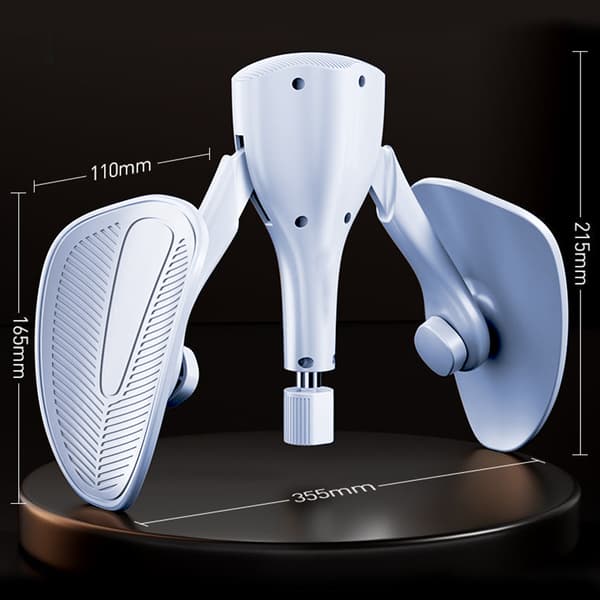 Beintrener med justerbar motstand og ergonomisk design