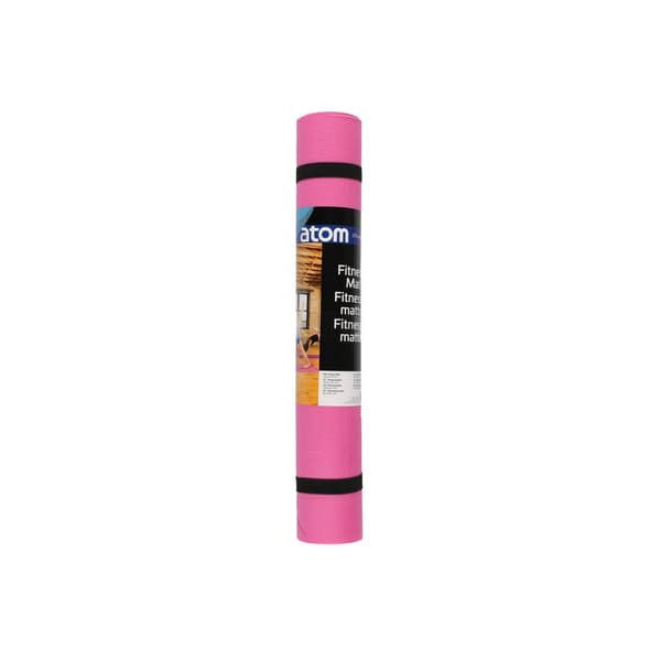 Atom Jooga- ja kuntoilumatto 3mm - Vaaleanpunainen