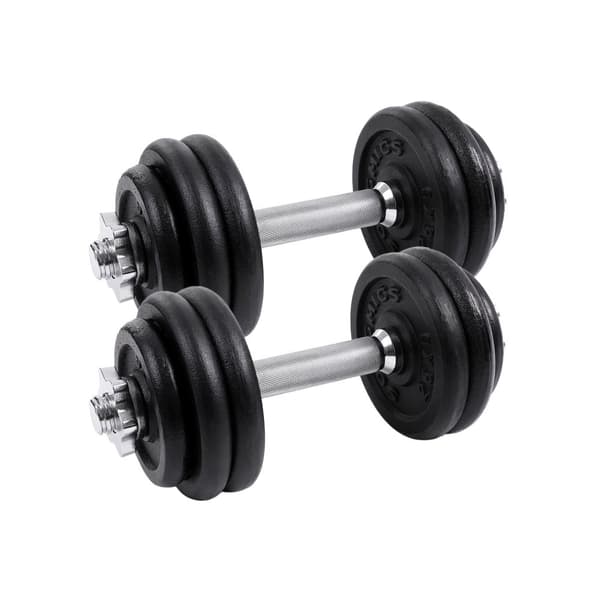 Hantelset i gjutjärn 30 kg