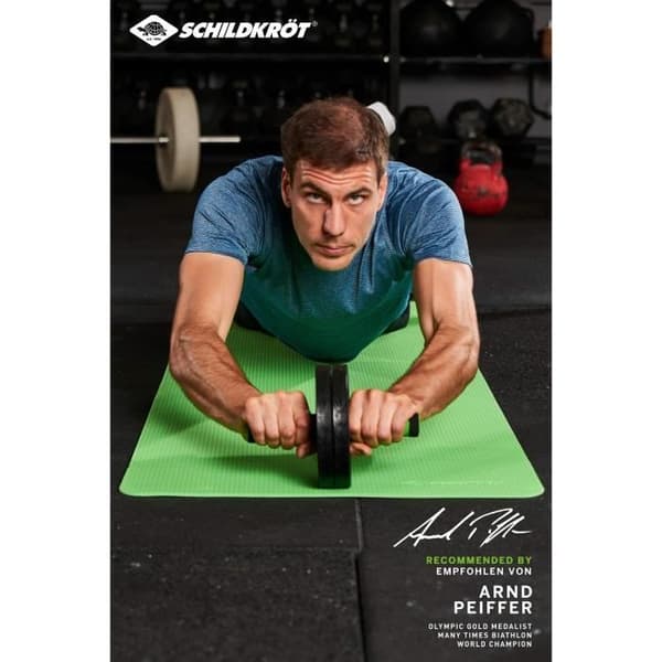 Abdominal Roller - SCHILDKRÖT - AB-Rouleau - Sort - Fitness - Blandet