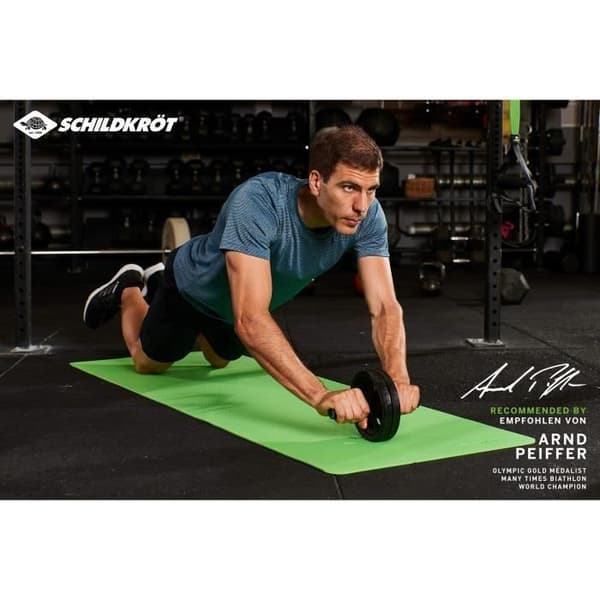 Abdominal Roller - SCHILDKRÖT - AB-Rouleau - Sort - Fitness - Blandet