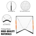 Miniatyrbillede 4 af 4: Lacrosse Mål, Bærbar Design, Glasfiberstang