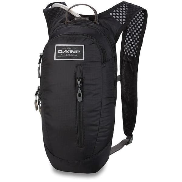 DAKINE SHUTTLE 6L +  HYDRAPAK 2L, cykelryggsäck med vätskeblåsa Svart