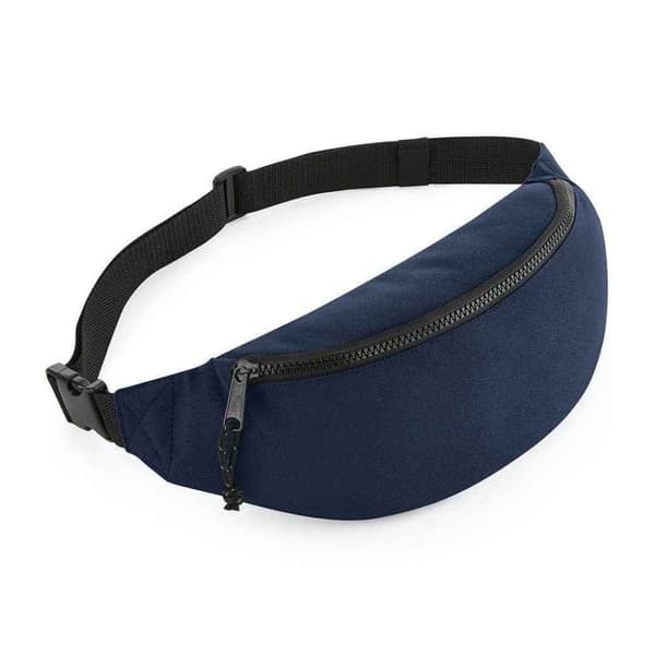 Bagbase Recycled Bum Bag Navy One Size