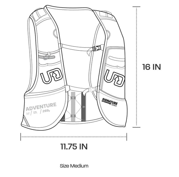 ULTIMATE DIRECTION ADVENTURE VEST 5.0 17L, löparväst